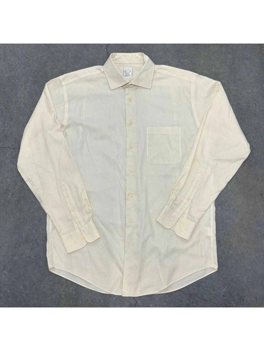 Pronto Uomo Beige Long Sleeve Shirt